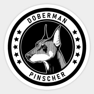 Doberman Pinscher Fan Gift Sticker